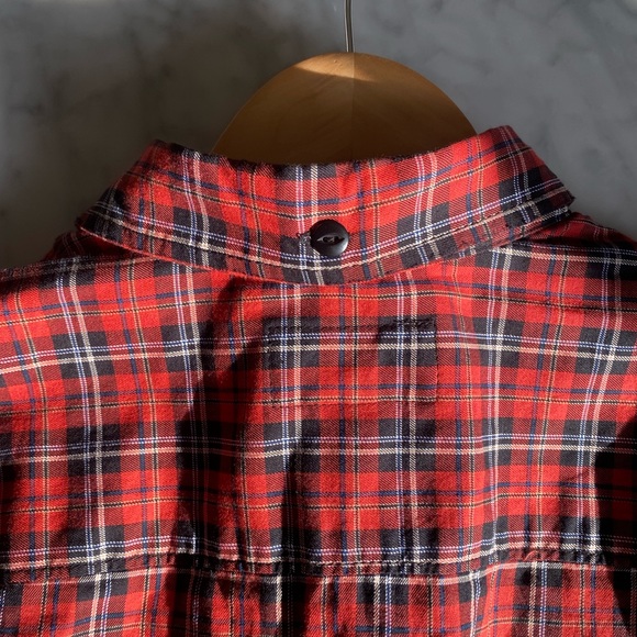 Current Elliott Plaid Tella Shirt - Picture 5 of 7